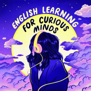 English learning for curious minds podcast image