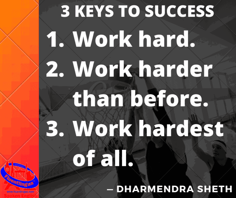 3 Keys to Success