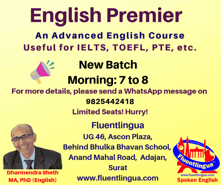 An Advanced English Course