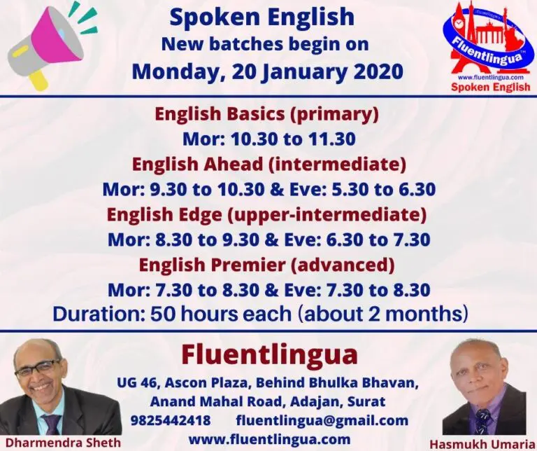 Spoken English in Surat