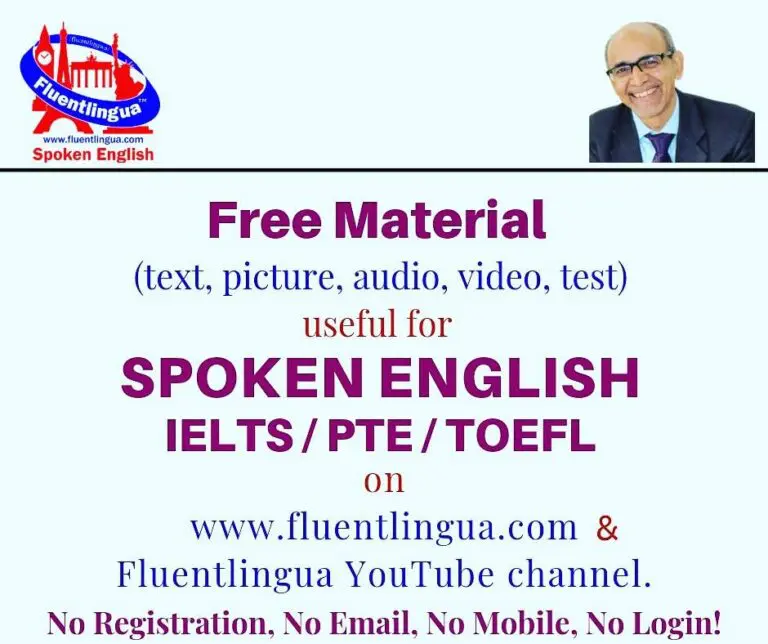 Free Material for English